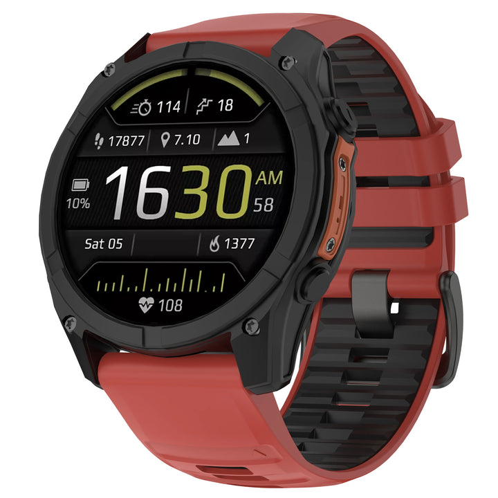 QuickFit Silicone Watch Strap 22/26mm for Garmin Fenix, Epix Pro Gen 2 & Enduro Series