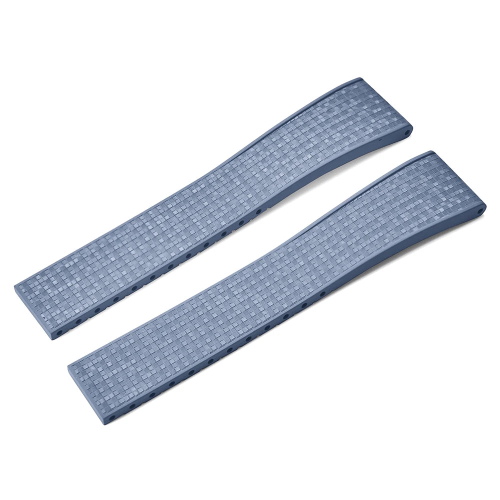 NATOBEL Mosaic FKM Rubber Watch Strap – 20/22mm Quick Release Diver Strap
