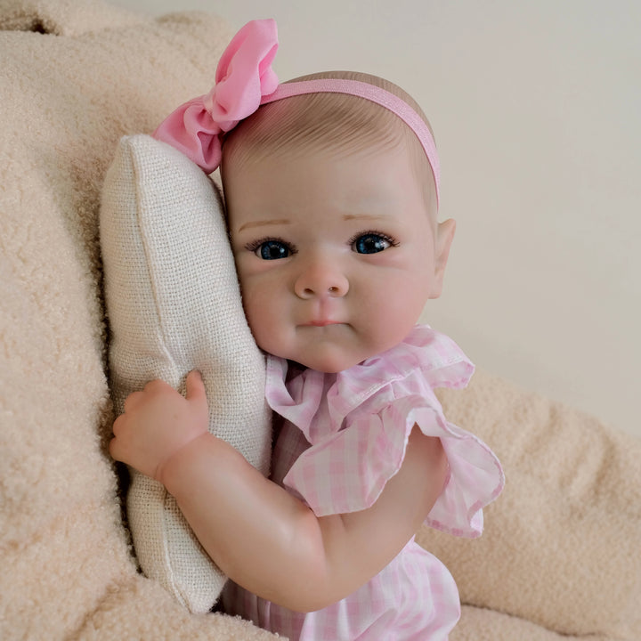 18″ Bettie Realistic Reborn Baby Doll (Soft Touch, Hand‑Rooted Hair)