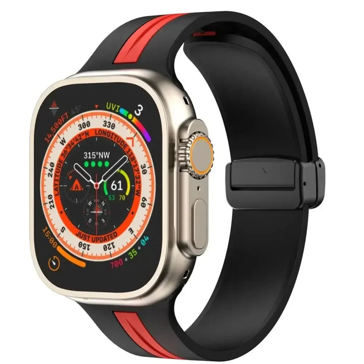 Silicone Strap For Apple Watch Ultra 3 Band 49mm 46mm 44mm 45mm 41mm 42mm 40mm Bracelet iWatch correa series 11 10 9 8 7 6 5 SE