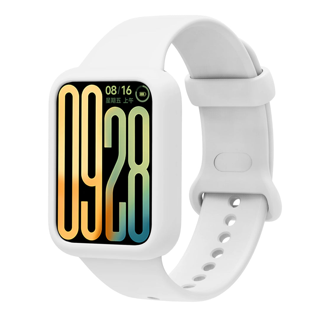 Silicone Strap with Protective Case for Xiaomi Mi Band 9 Pro
