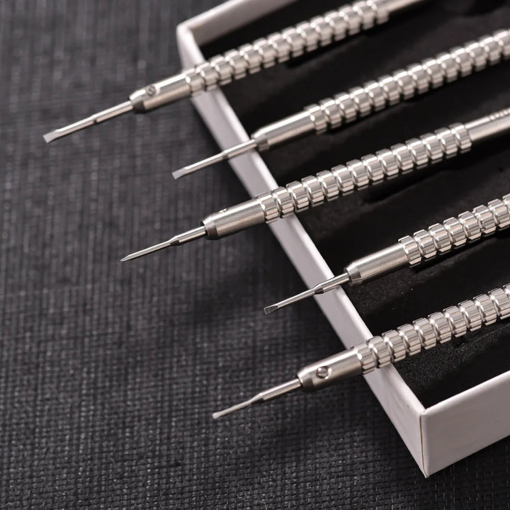 Precision Screwdriver Set 0.8-1.6mm for Watch & Jewelry Repair