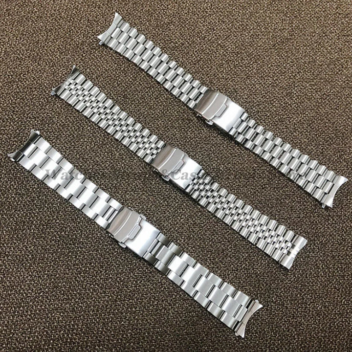 22mm Diving Steel Metal Straps For Casio for Duro MDV107 MDV106 Watch Wristbands Bracelet Stainless Steel Watchband Replacement