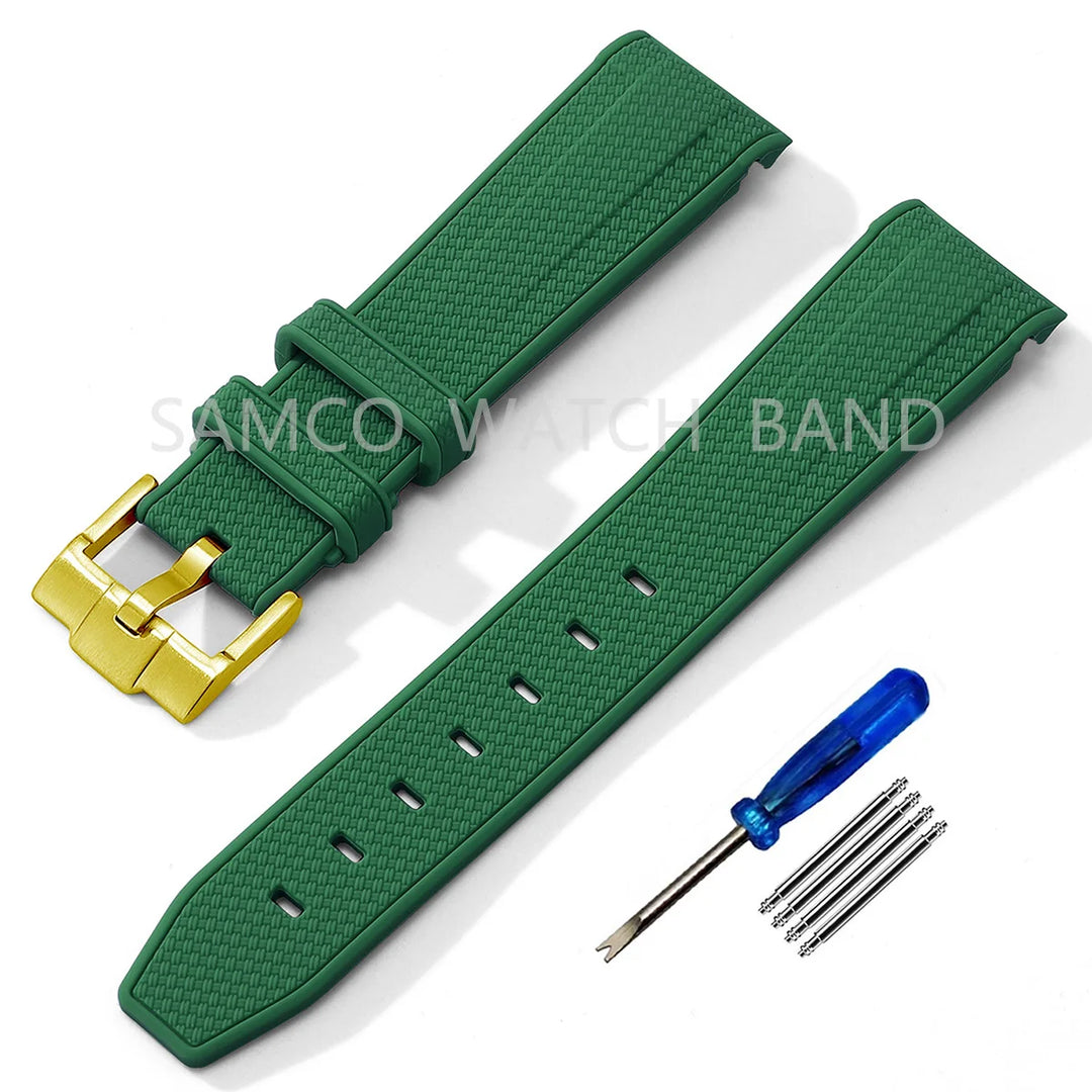 Silicone Rubber Strap 20mm for MoonSwatch & Omega X Swatch Speedmaster