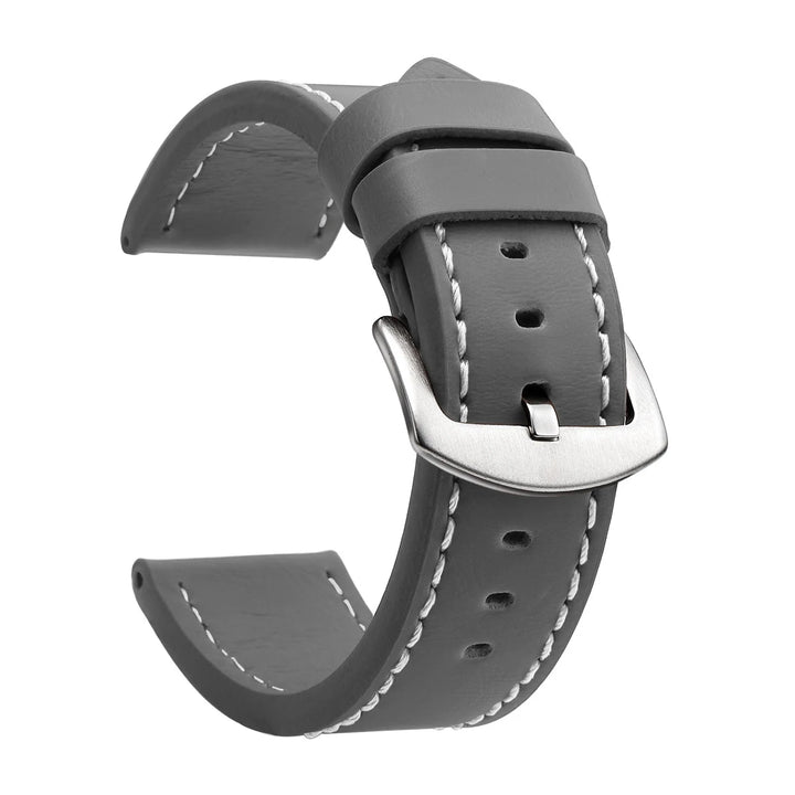 SAMCO Vintage Leather Watch Band 18–24mm