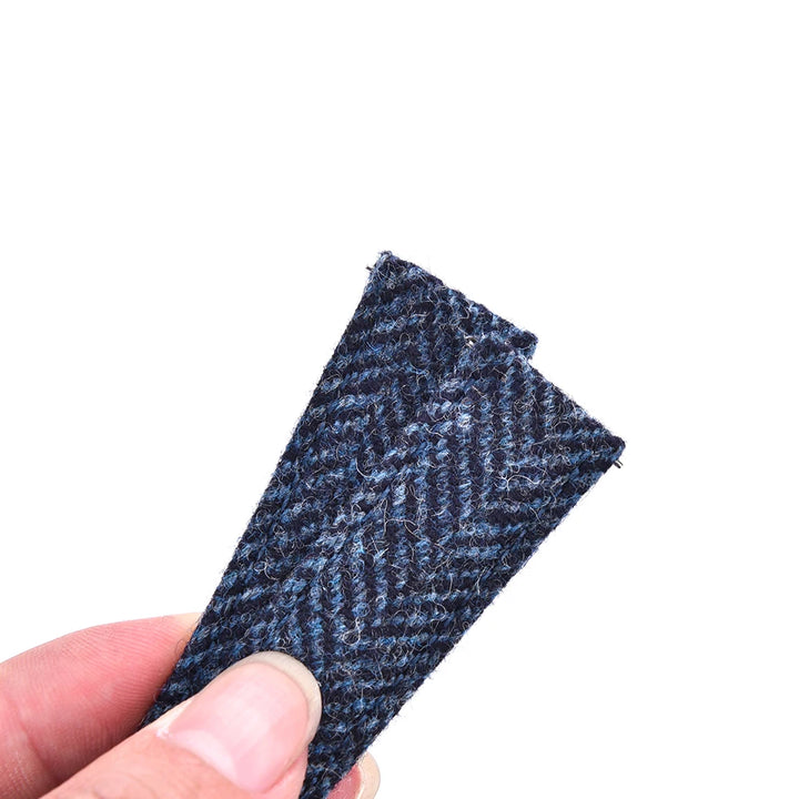 Wool Weave Vintage Leather Quick Release Watch Strap – 18/20/22mm