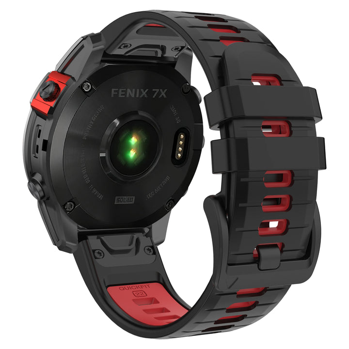 QuickFit Silicone Strap for Garmin Fenix, Epix & Enduro (22-26mm)