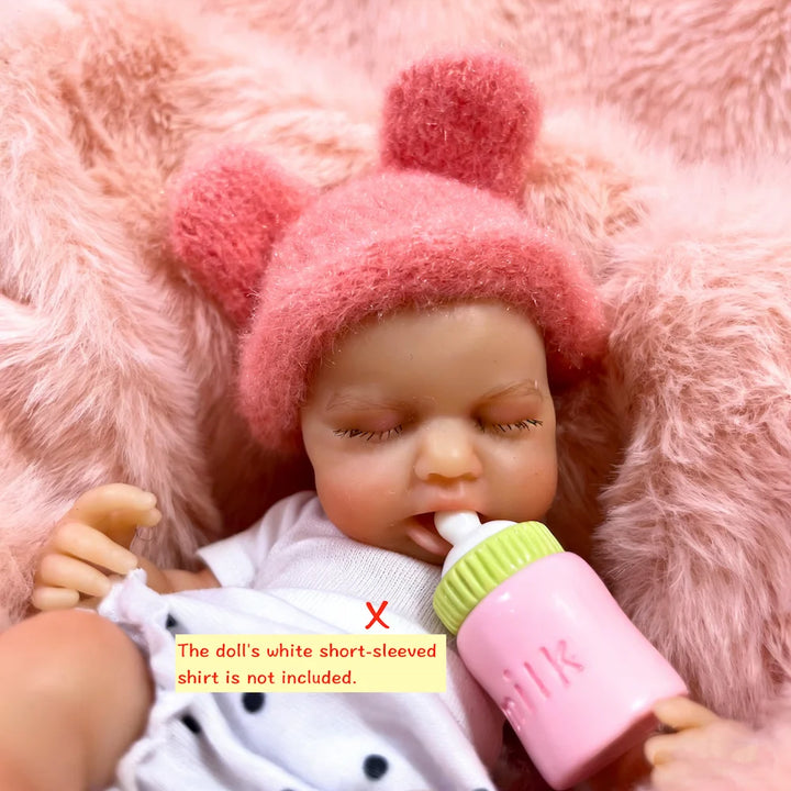 6" Mini Silicone Loulou Reborn Baby Doll