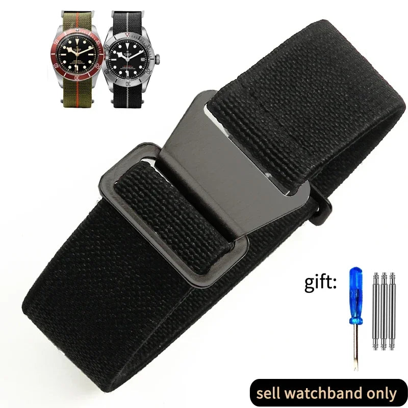 French Army Nylon Watch Band 18–22mm