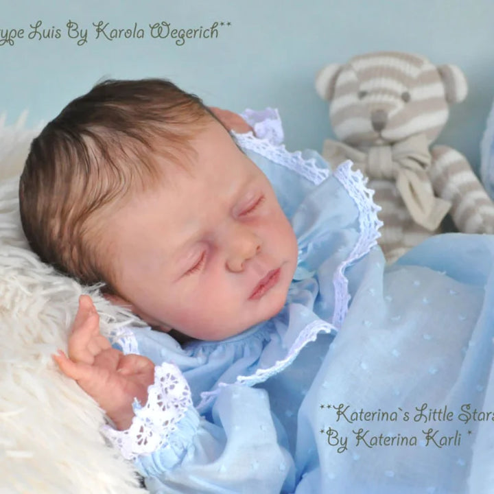 20″ Luise Artist‑Signed Blank Vinyl Reborn Doll Kit