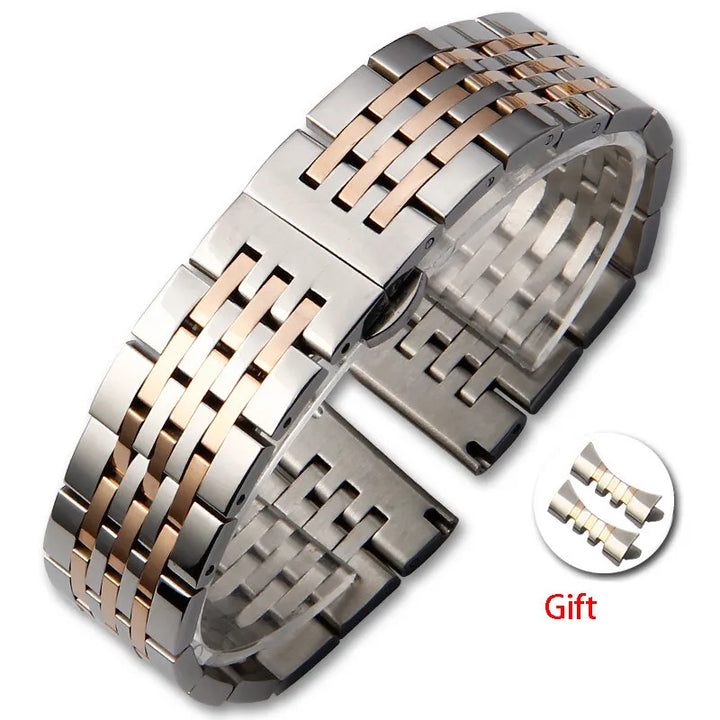 Stainless Steel Wacth Strap for Tissot for Citizen for Longines for Seiko Watch Band 12/14/16/18/19/20/22/24mm Wristband