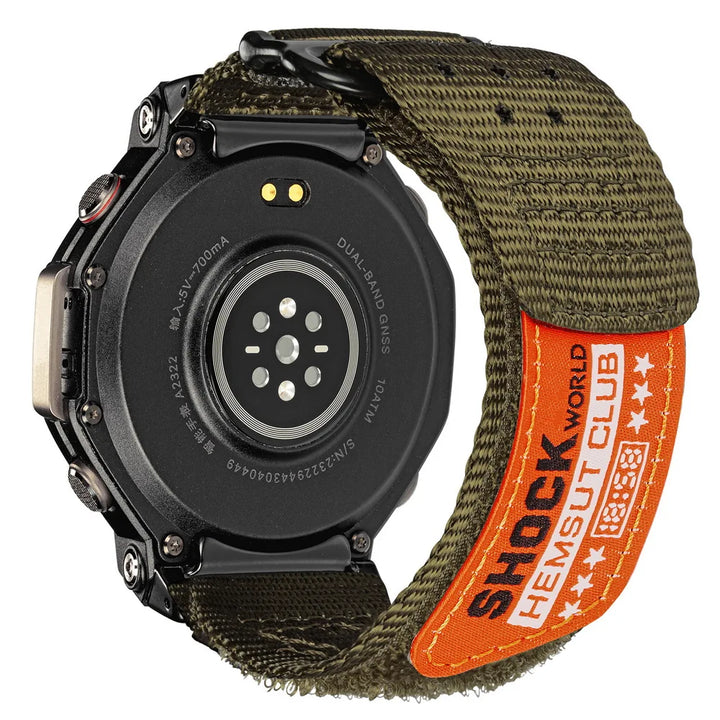 HEMSUT Nylon Sports Watch Strap for Amazfit T-Rex 2/3