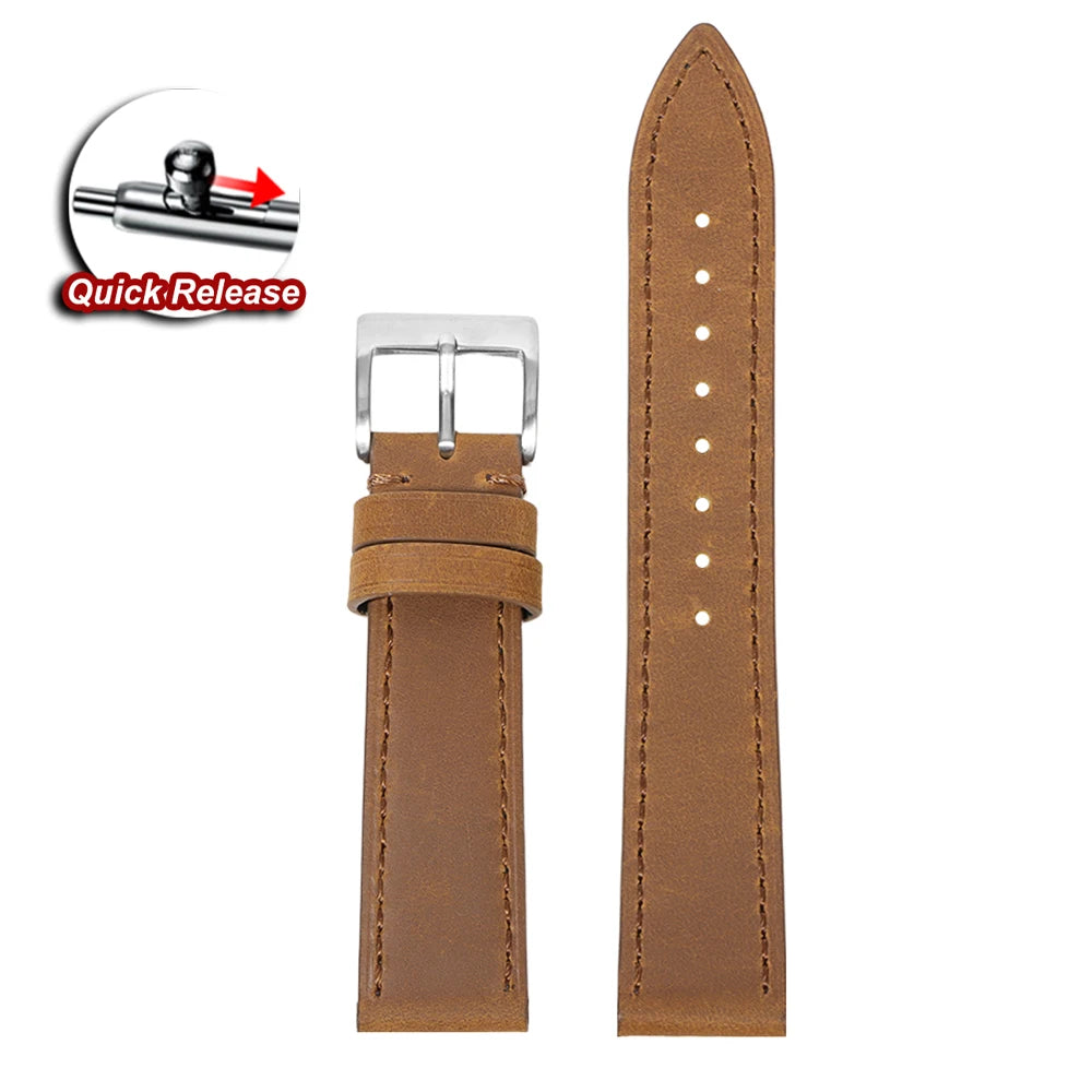 Cowhide Genuine Watch Band 18mm for F91W Mod Kit for F-91W W-800H SGW400 F84 F105/108 A158/168 AE1200/1300 Wrist Strap Bracelets