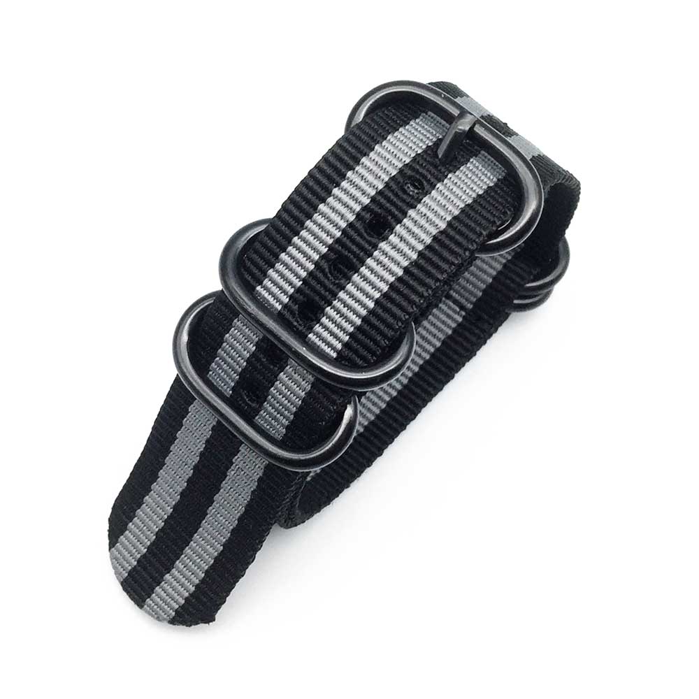 Heavy-Duty Nylon Watch Band 18–24mm