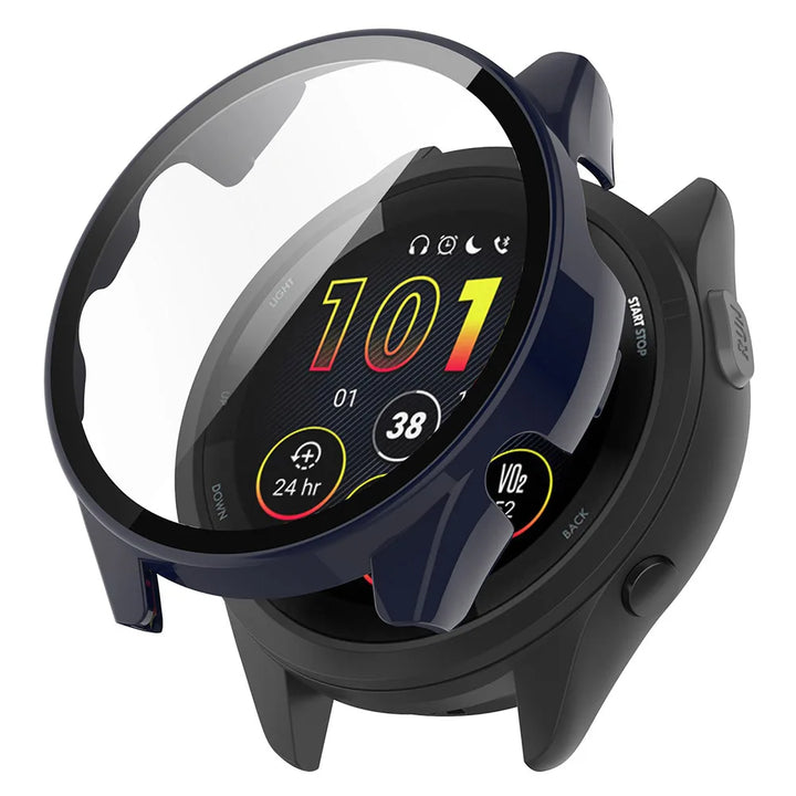 PC+Glass Full Protective Case for Garmin Forerunner 265/265S