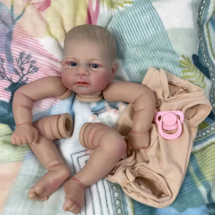 17″ Painted Vinyl Reborn Doll Parts Kit – Elijah Realistic Baby Doll