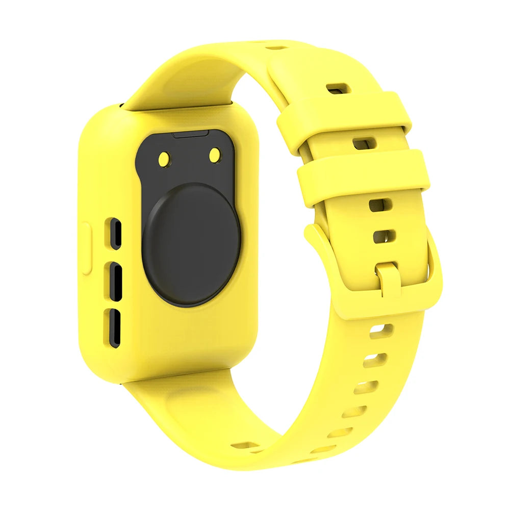 Silicone Case & Strap for Huawei Watch Fit 2 – Protective Cover