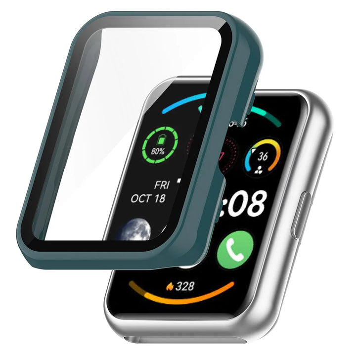 PC + Tempered Glass Protective Case for Huawei Watch Fit 2