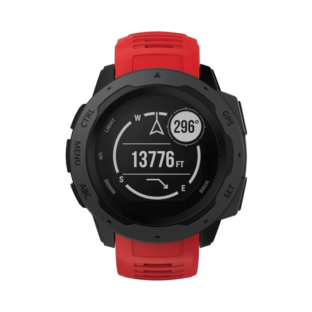 Soft Silicone Strap for Garmin Instinct (All Models)
