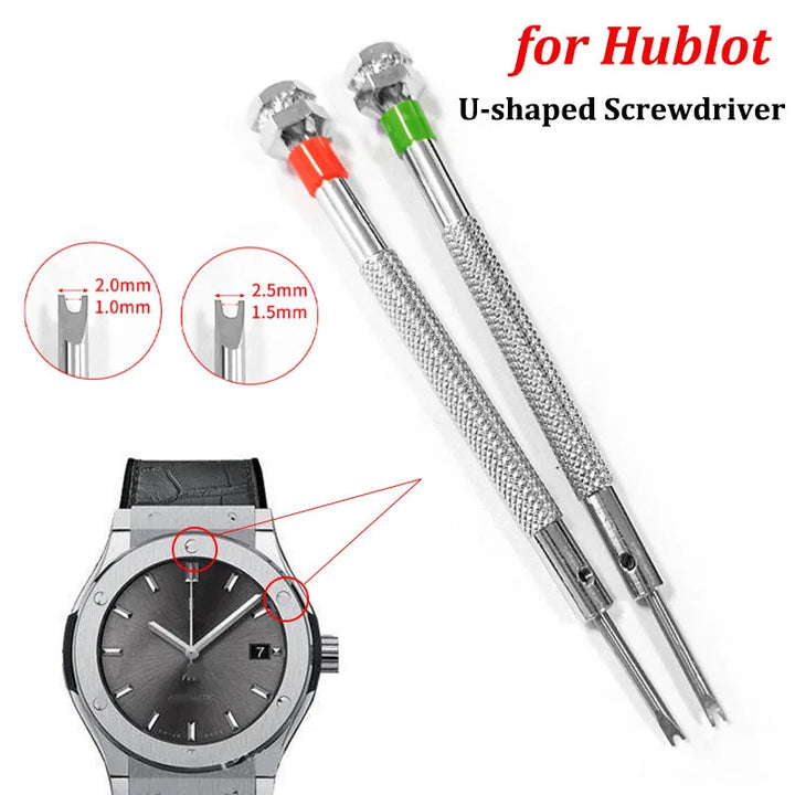 U-Shaped Steel Screwdriver for Hublot Watches (2.0/2.5mm)