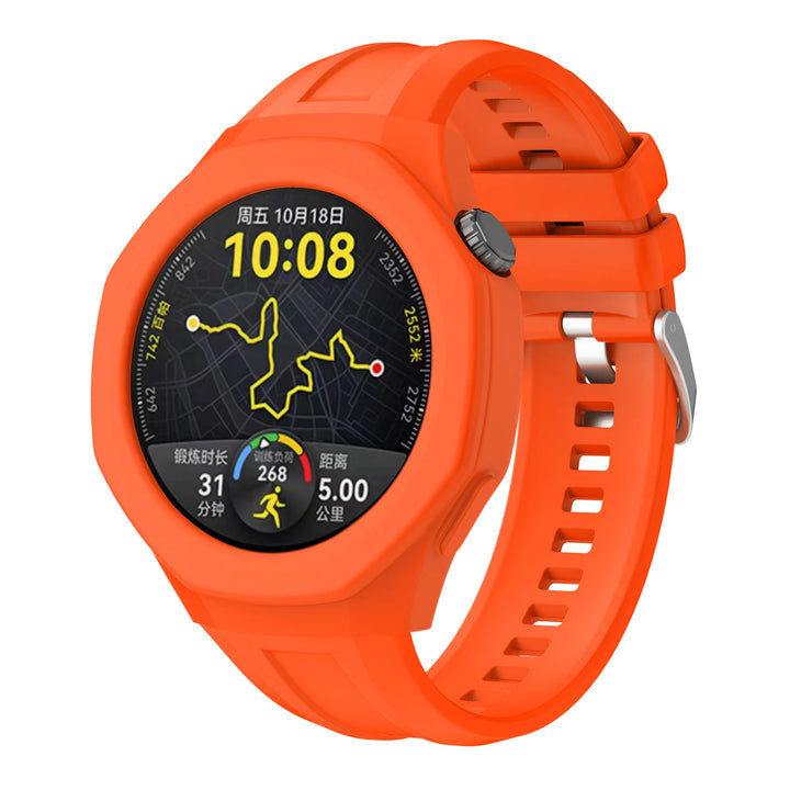 Silicone Strap & Protective Case for Huawei Watch GT5 Pro 46mm
