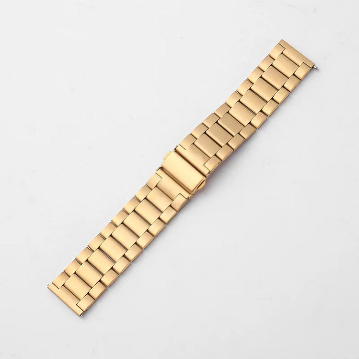 Stainless Steel Men’s Watch Band for Huawei GT3 & Samsung 42/46mm