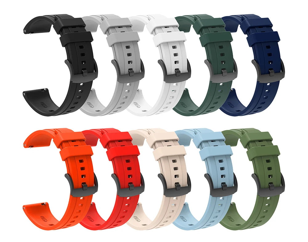 Silicone Strap & Protective Case for Huawei Watch GT4/GT5/GT6 – 46mm