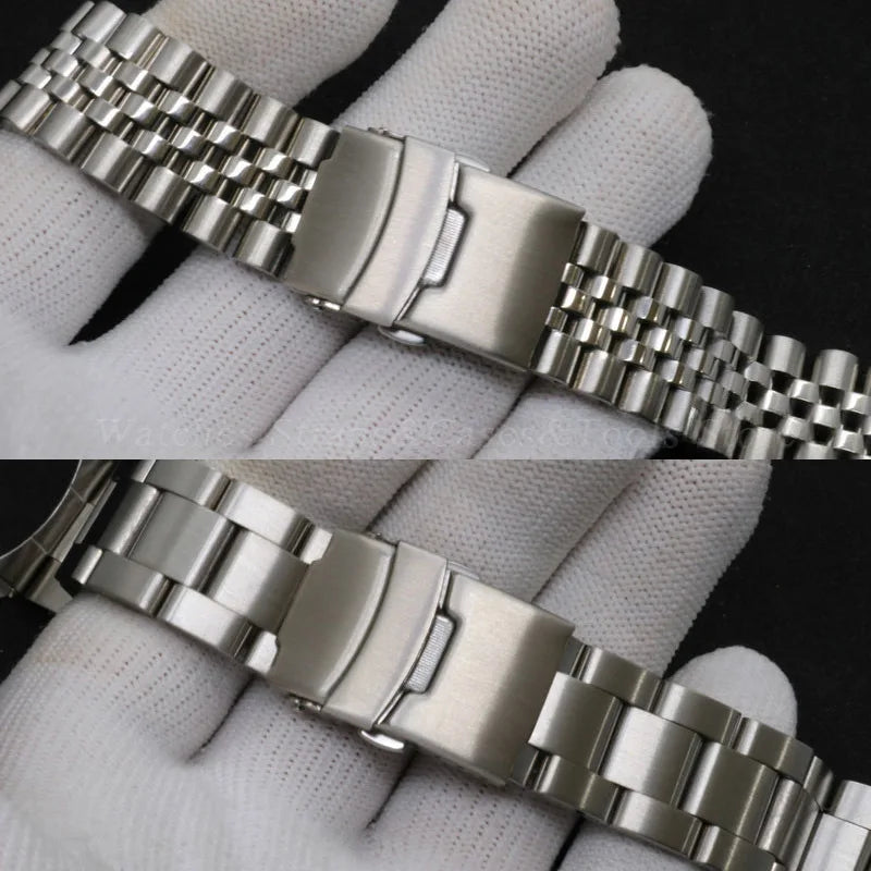 316L Stainless Steel Watch Strap for Seiko SKX Series – Oyster/Jubilee (20-22mm)