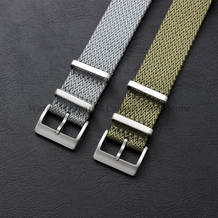 Nylon Military Watch Strap (18–22mm) – Unisex