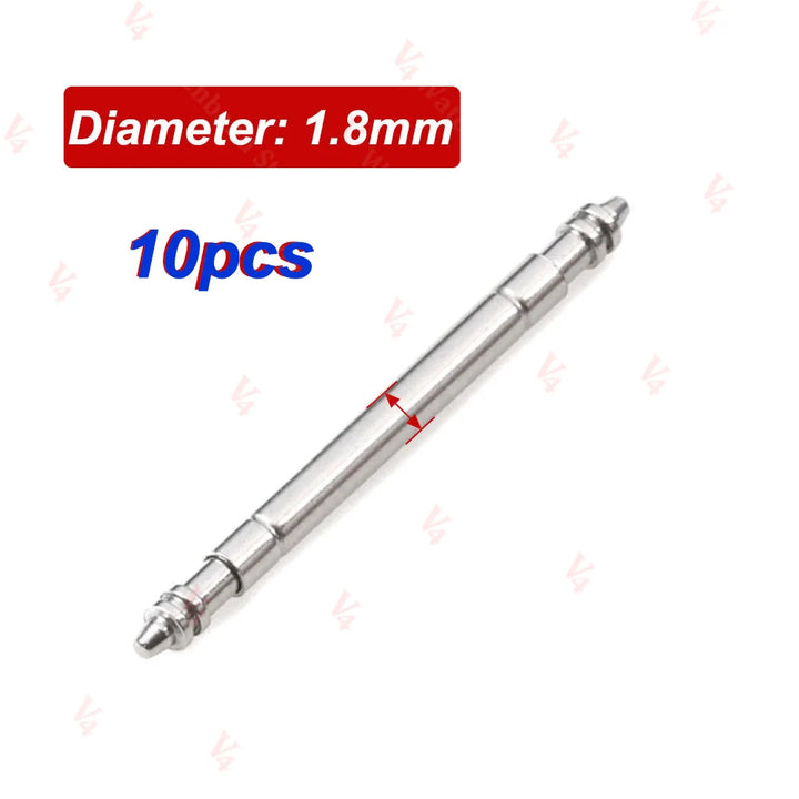 316L Stainless Steel Watch Band Spring Bars 1.5–2.0mm (Repair Tool Pins)