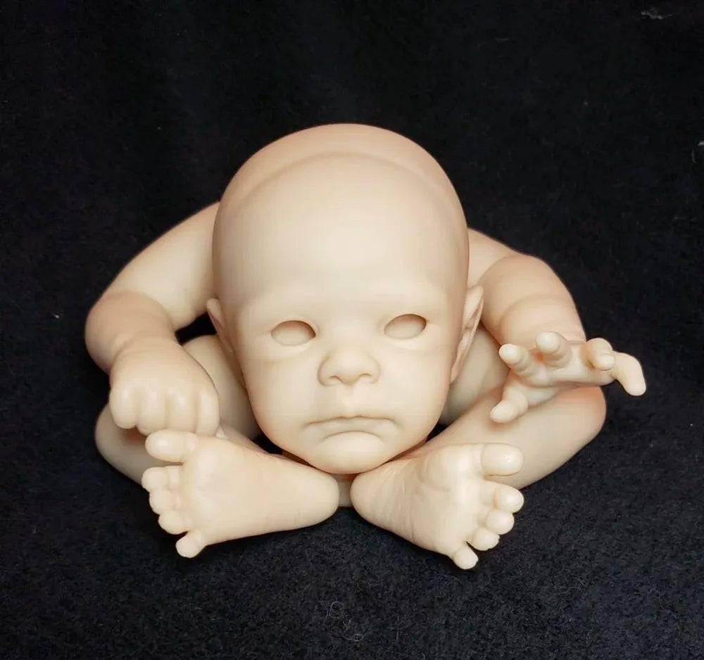 17″ Henley Blank Vinyl Reborn Doll DIY Kit