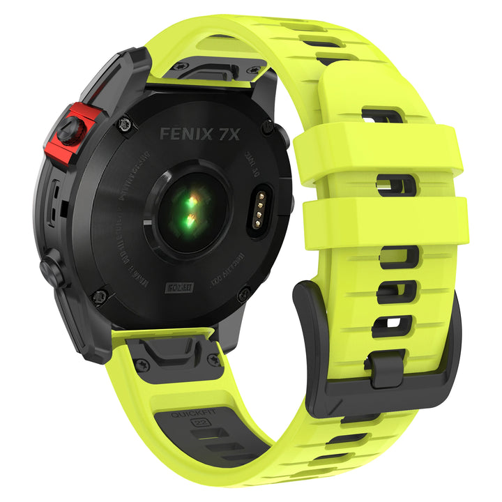 QuickFit Silicone Strap for Garmin Fenix, Epix & Enduro (22-26mm)
