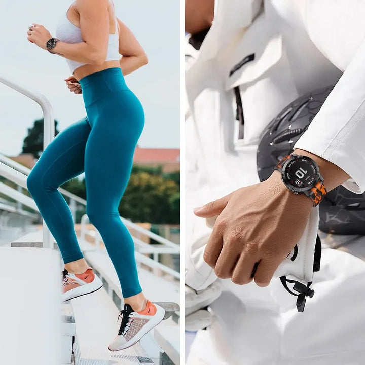 EasyFit Silicone Watch Strap 22/26mm Quick Release for Garmin Fenix & Epix Pro Gen2