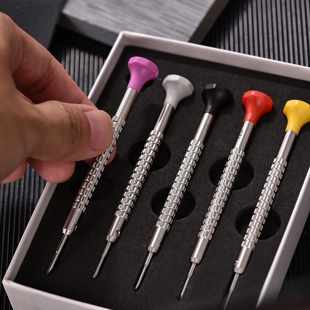 Precision Screwdriver Set 0.8-1.6mm for Watch & Jewelry Repair