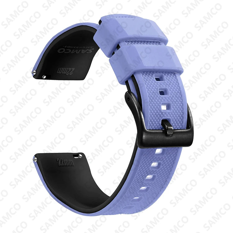 Premium Silicone Quick-Release Watch Band 18/20/22mm