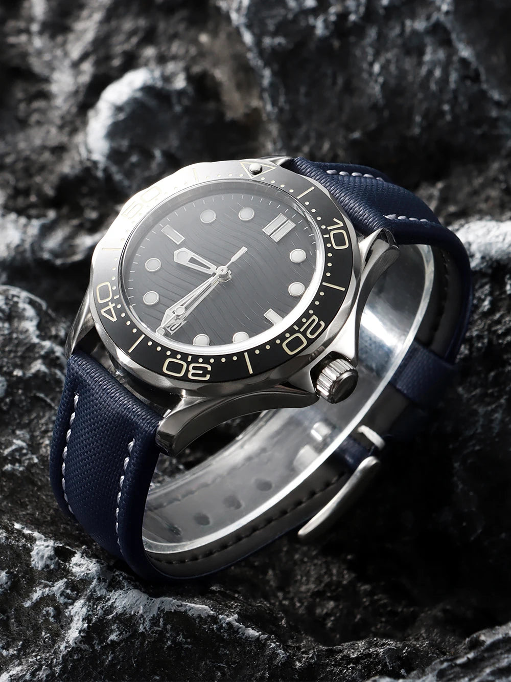 Genuine Sailcloth Watch Band Premium Sailcloth Strap 18mm 19mm 21mm Waterproof Nylon Quick Release Bracelet 20mm 22mm Wristbelt