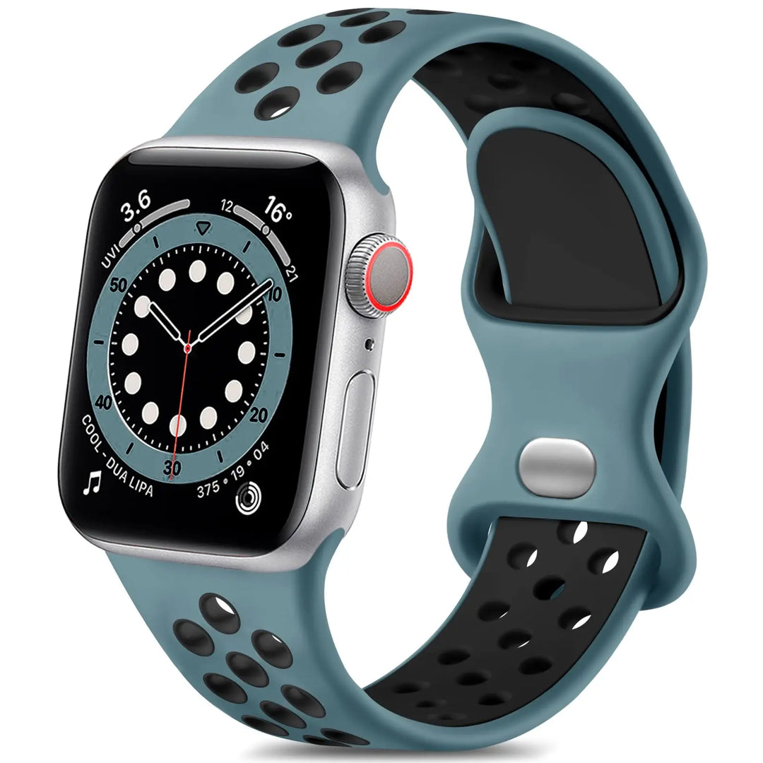 Silicone Apple Watch Band – Multi‑Size (38–49mm)