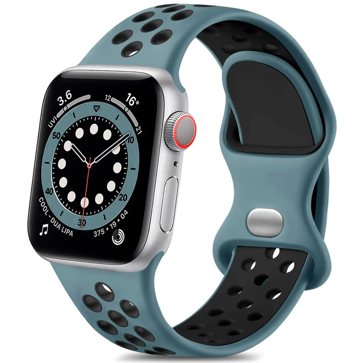 Silicone Apple Watch Band – Multi‑Size (38–49mm)
