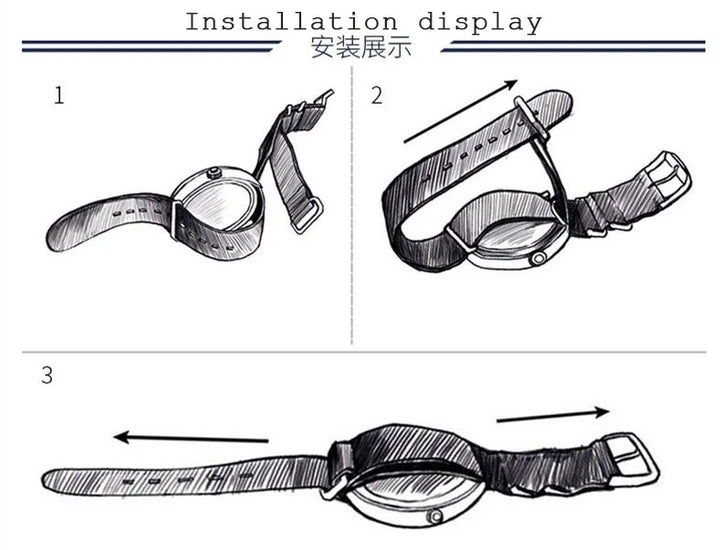 Nylon Canvas Watch Strap 20mm (Omega, Rolex & Tudor)