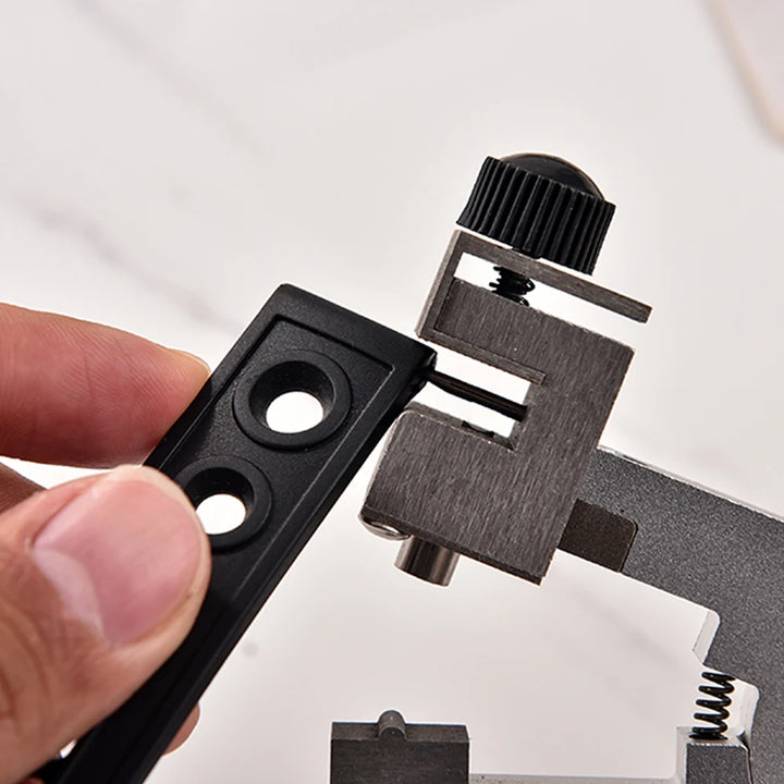 Universal Rubber Leather Watch Bracelet Cutting Plier Catches Spring Bar Hand Tool Pliers Straight Watch Band Hole Punch Pliers