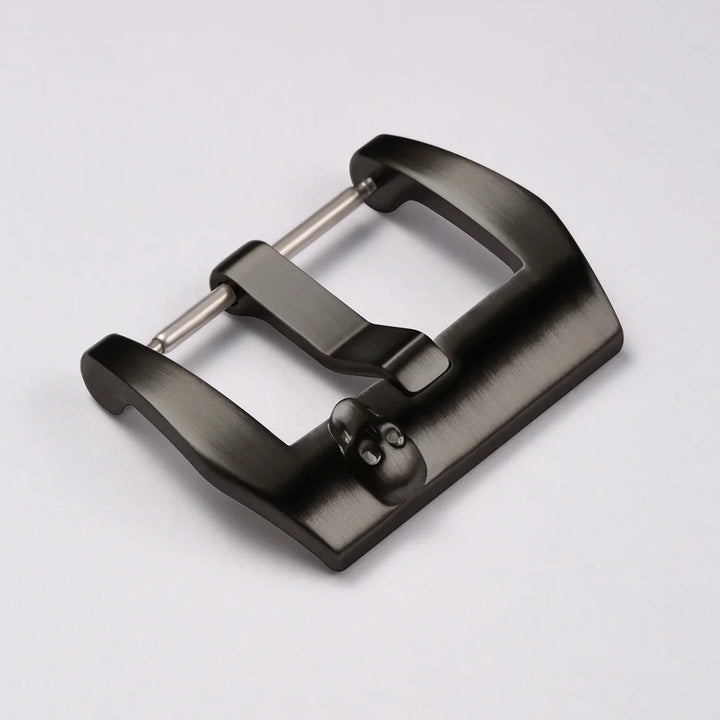 Maikes Skull Watch Buckle 316L Stainless Steel 18mm 20mm 22mm Black Rose Gold Leather Strap Clasp