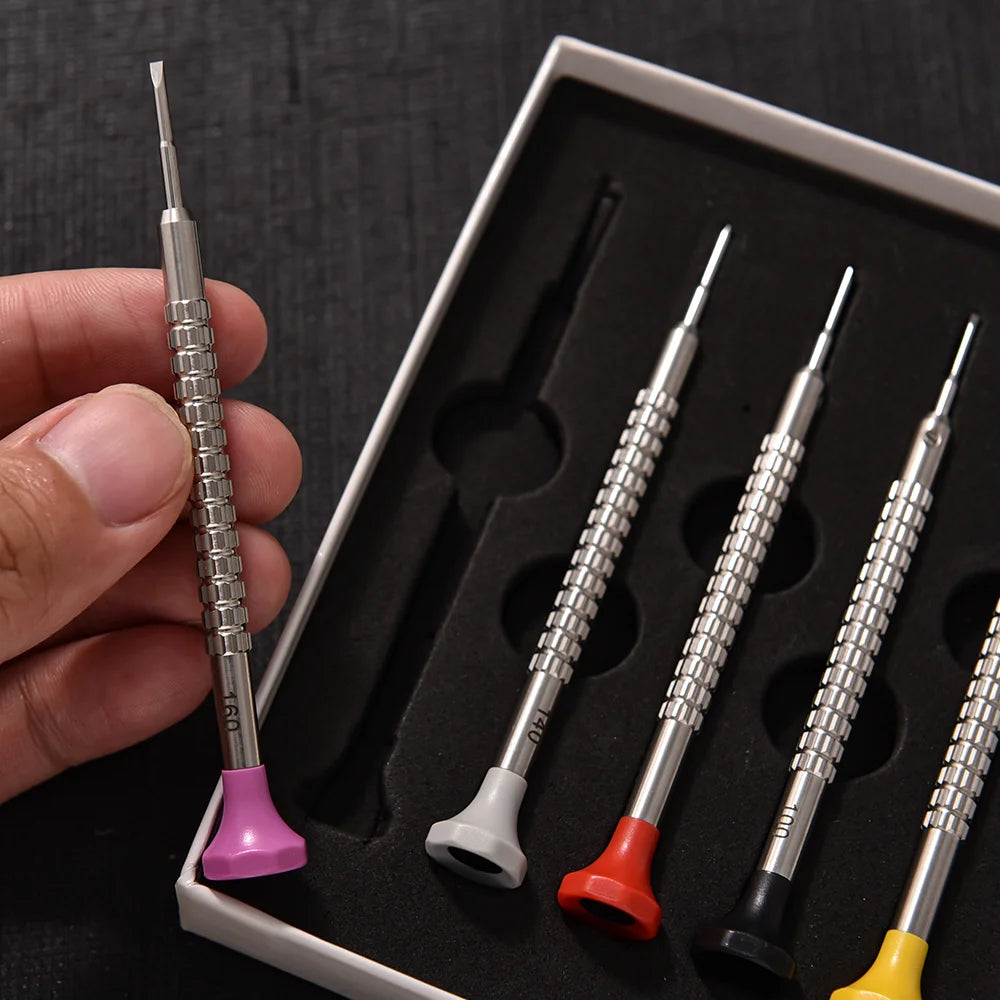 Precision Screwdriver Set 0.8-1.6mm for Watch & Jewelry Repair