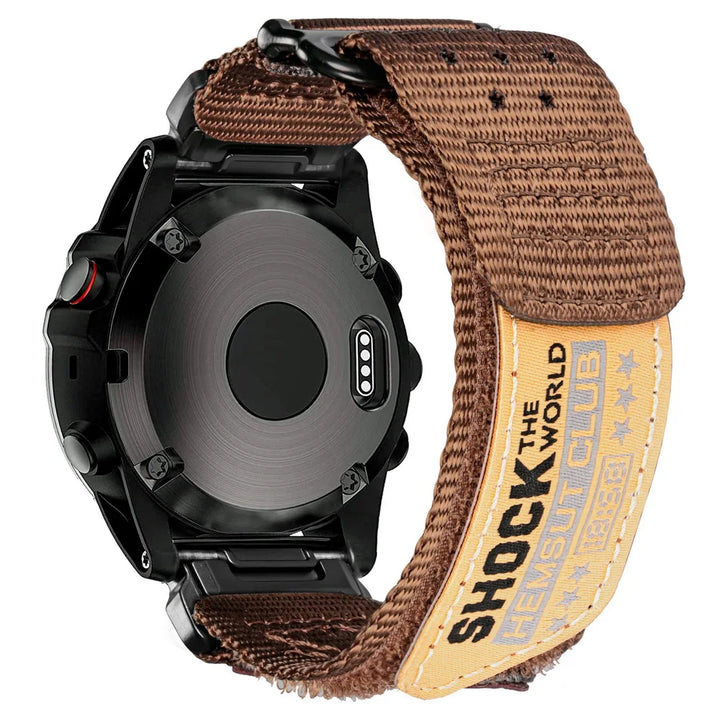 Quickfit Nylon Sports Watch Strap – 20–26mm for Garmin Fenix & Epix