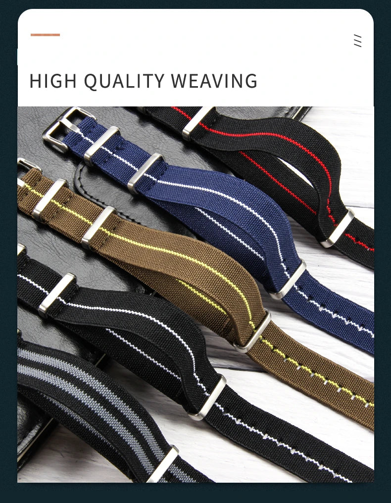 NATO Nylon Strap 20/22mm (French Army)