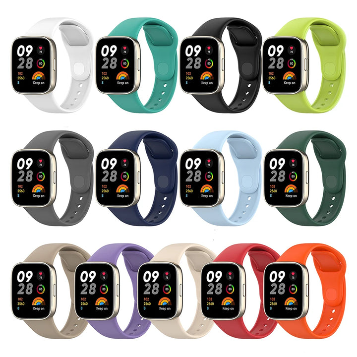 Silicone Watch Strap for Redmi Watch 3 – Without Button