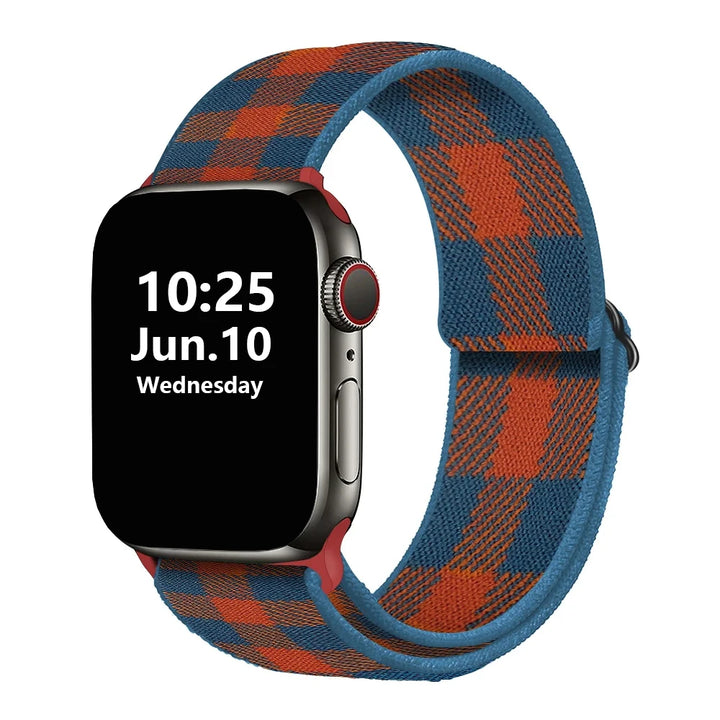 Stretchy Double-Layer Loop Apple Watch Band 38–45mm for Series 1–8