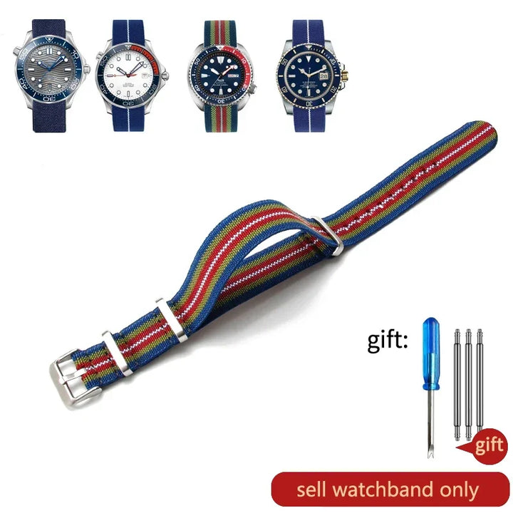NATO Nylon Strap 20/22mm (French Army)