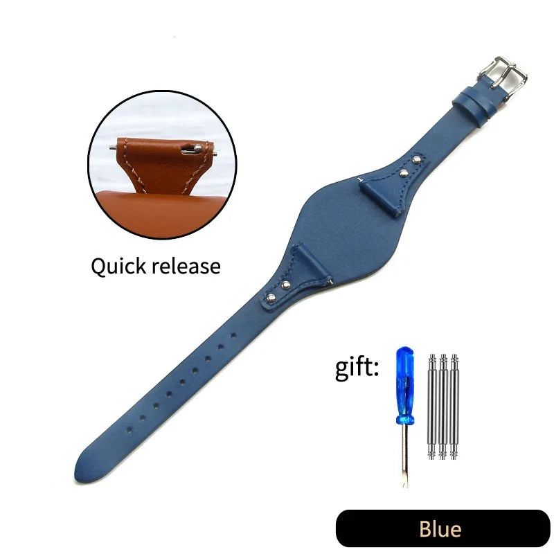 Genuine Leather 18mm Watch Strap for Fossil Women – ES4114/ES4113/ES3625/ES3616