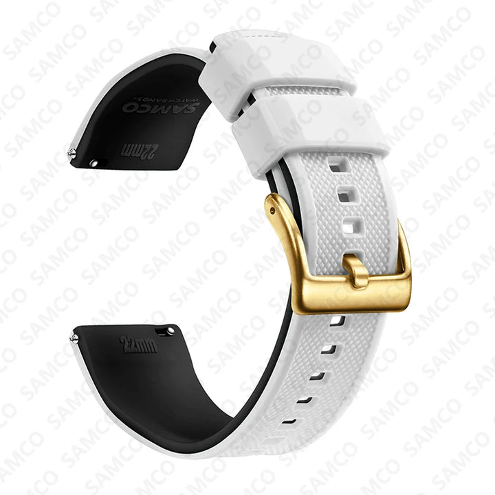 Premium Silicone Quick-Release Watch Band 18/20/22mm