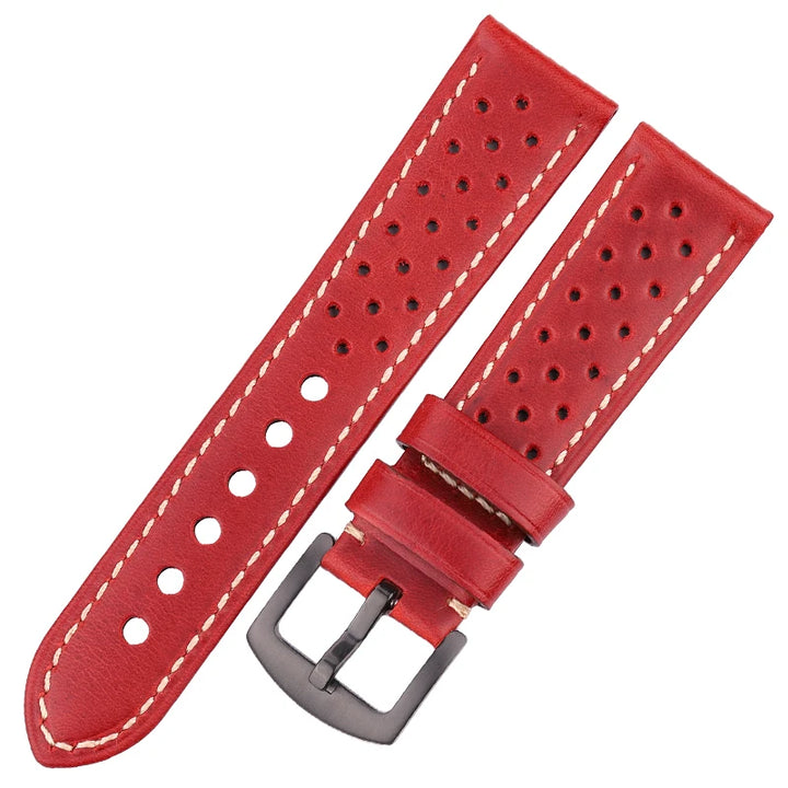 Cowhide Leather Watch Strap 20-22mm for Samsung Galaxy Watch